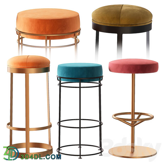 Industry West JAX bar stool