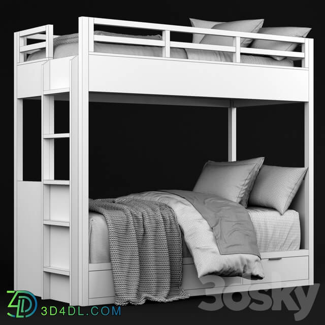 RH Baby Child Landry bunk bed