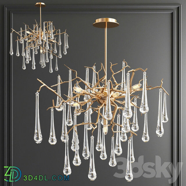 Four Exclusive Chandelier Collection 66 Pendant light 3D Models