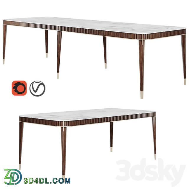 EDEN ROCK RECTANGULAR DINING TABLE Design Sacha Lakic