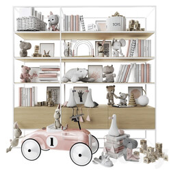 Miscellaneous Rack with toys and books 2 
