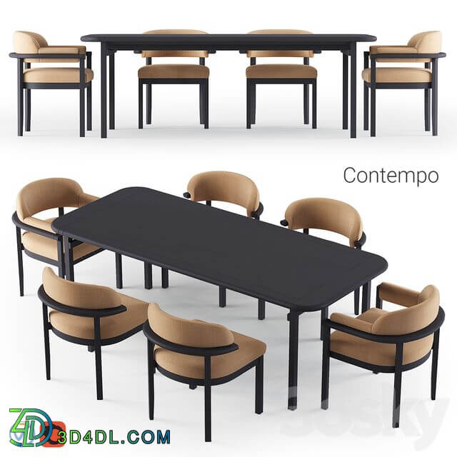 Table Chair Dantone contempo