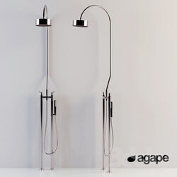 agape Fez floor standing shower tap 