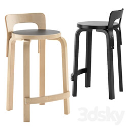 Artek Aalto K65 bar stool 
