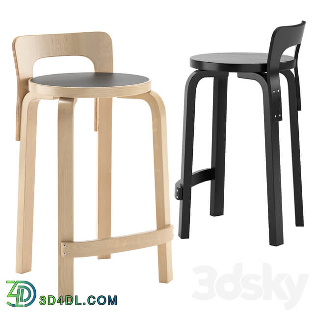 Artek Aalto K65 bar stool