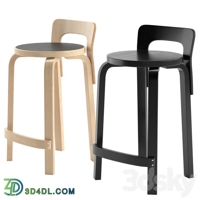 Artek Aalto K65 bar stool