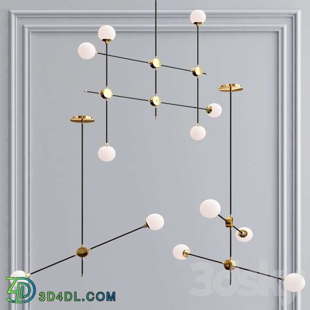 ST Luce SL429 pendant collection Pendant light 3D Models