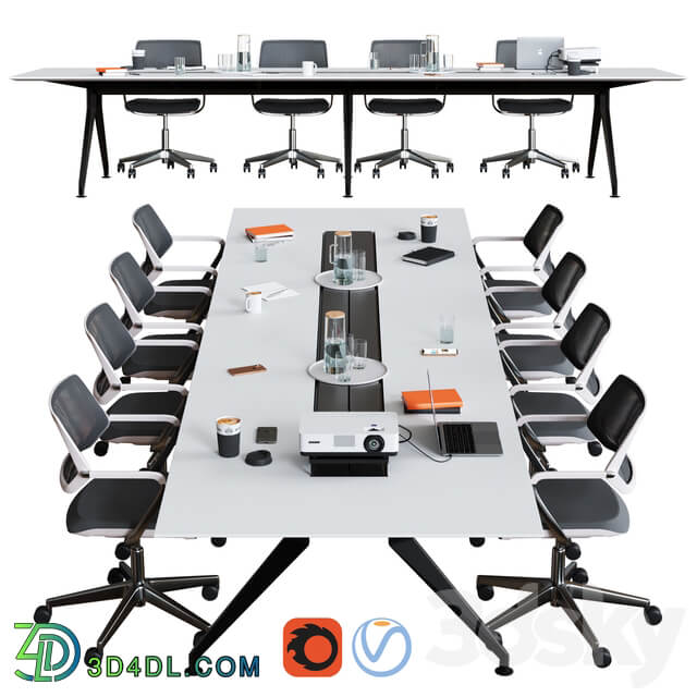 Steelcase Conference Table 4.8