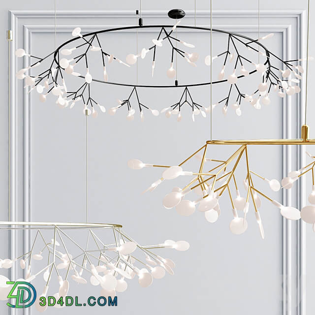 Chandelier heracleum the big o Pendant light 3D Models