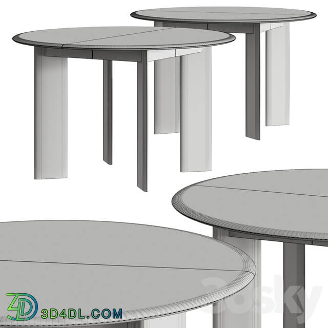 Ferm Living Bevel Round Dining Table