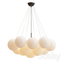 Anna chandelier Pendant light 3D Models 