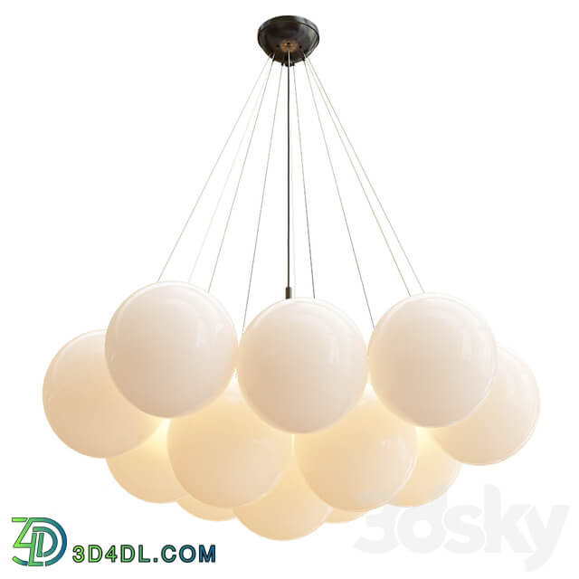 Anna chandelier Pendant light 3D Models