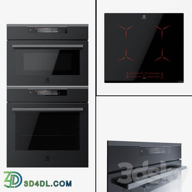 Electrolux Oven KOEAP31WT compact oven KVLAE00WT and hob IPE6492KF.