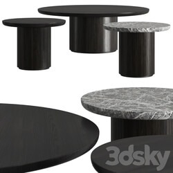 Gubi Moon Coffee Round Tables 