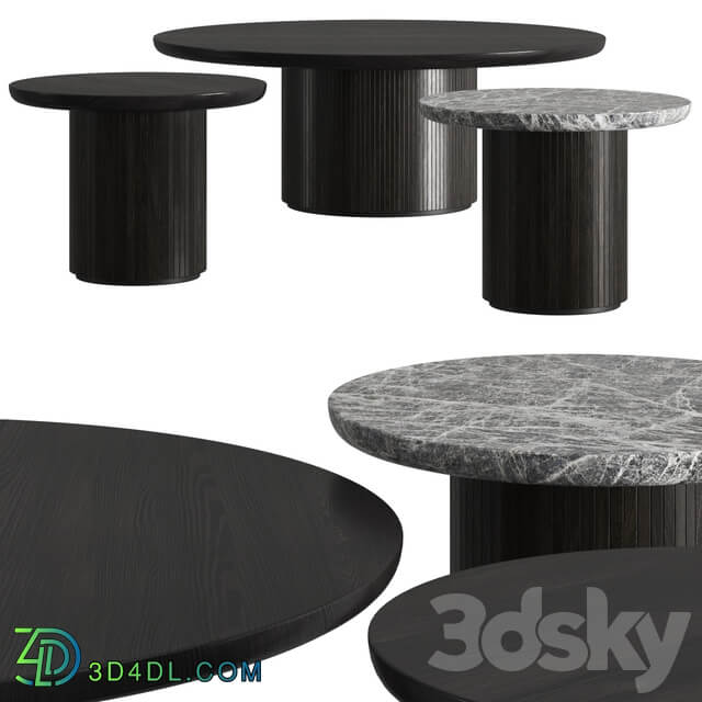 Gubi Moon Coffee Round Tables