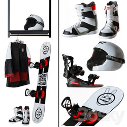 Clothes Snowboard set 