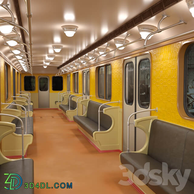 E series subway car