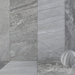 Stone Wall Santorini Gray Set 2 