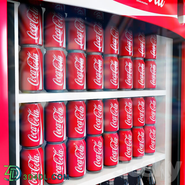 Coca Cola Undercounter Drinks Cooler