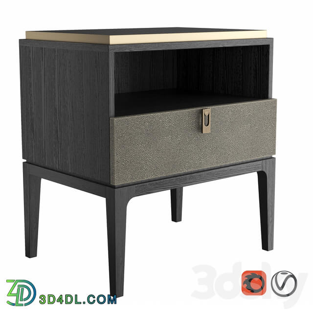 Sideboard Chest of drawer Dantone Home Glamour Bedside Table