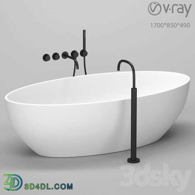 free standing bathtub 01