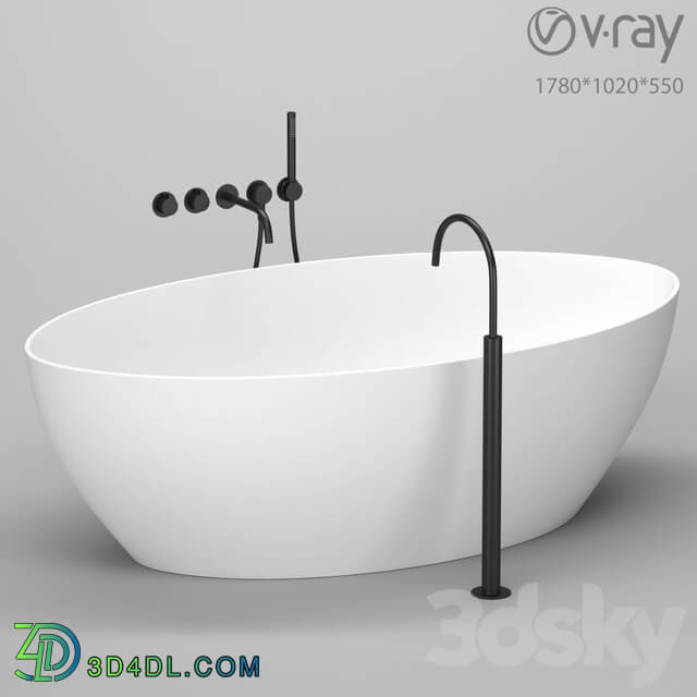 free standing bathtub 01