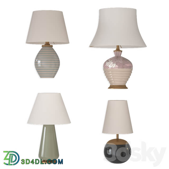 Table lamp set 1