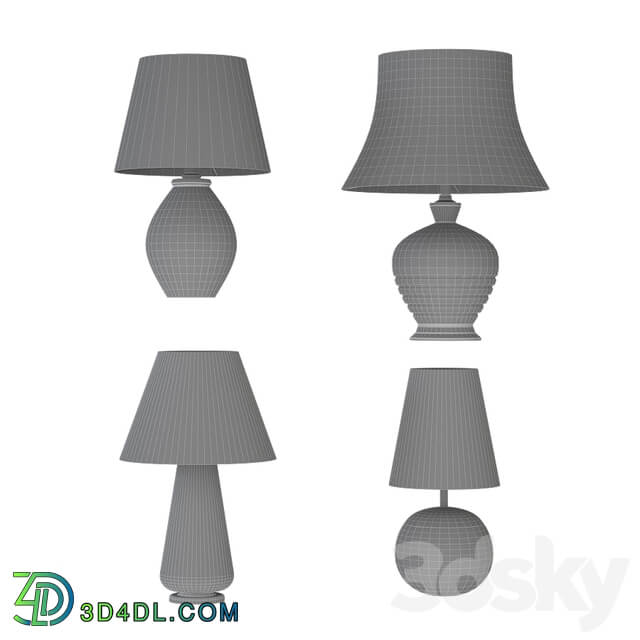 Table lamp set 1