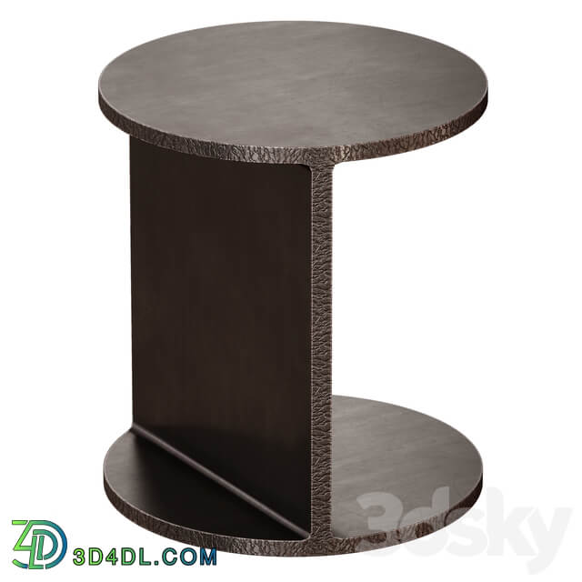 Jackie Iron End Table Crate and Barrel 3D Models