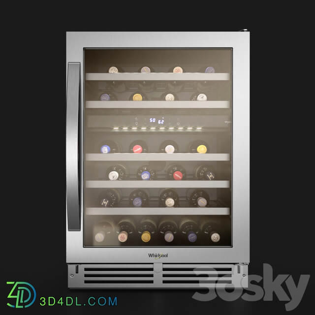 Built in wine cabinet Whirlpool WUW55X24HS