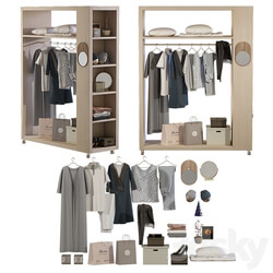 Wardrobe Display cabinets Wardrobe with decor 2 