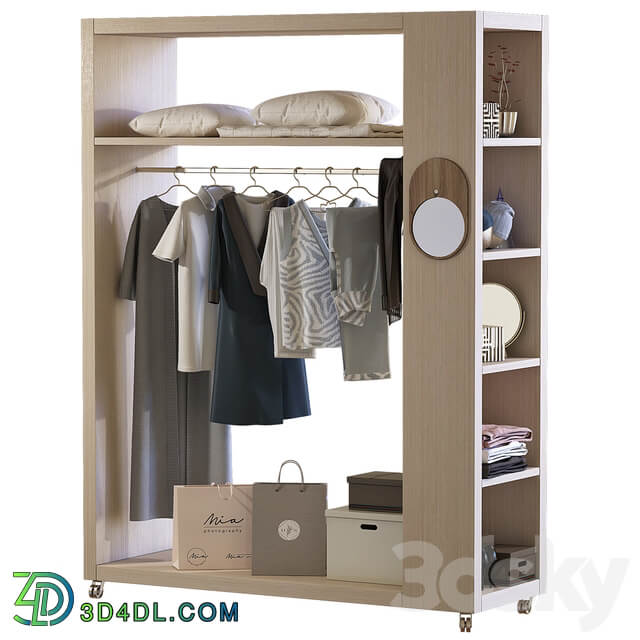 Wardrobe Display cabinets Wardrobe with decor 2