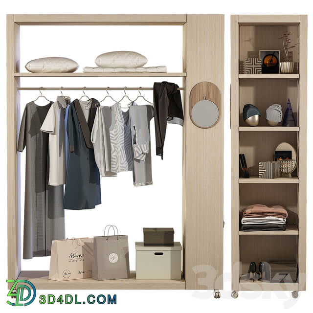 Wardrobe Display cabinets Wardrobe with decor 2