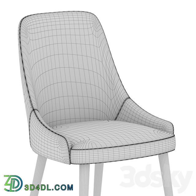 Luxdeco torre adima side chair