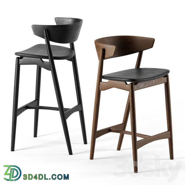 SIBAST 7 bar stool