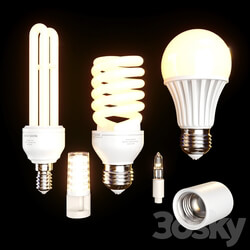 Technical lighting Energy saving lamps set 