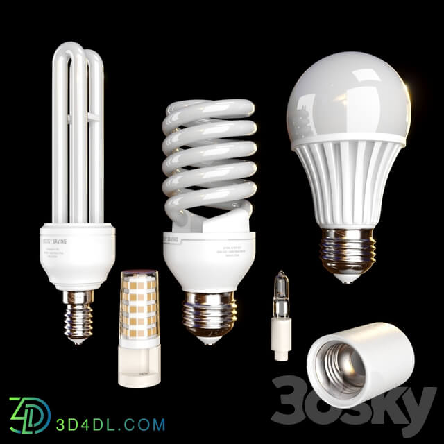 Technical lighting Energy saving lamps set