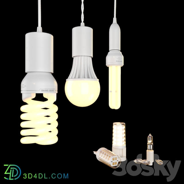 Technical lighting Energy saving lamps set