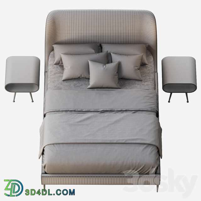 Bed Lana upholstered bed