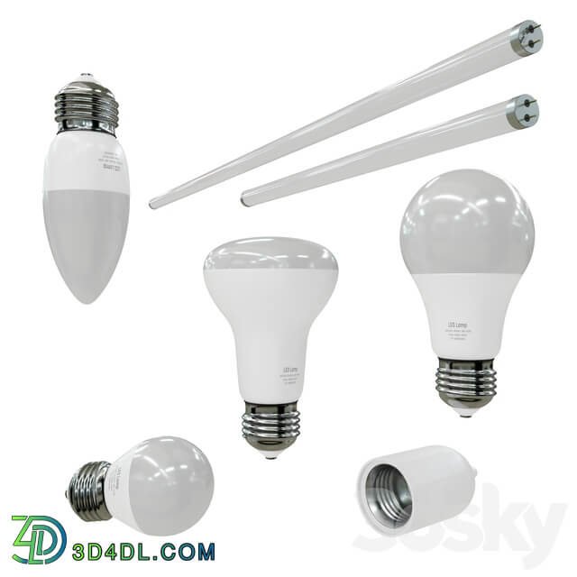 Technical lighting Led Lamps Set