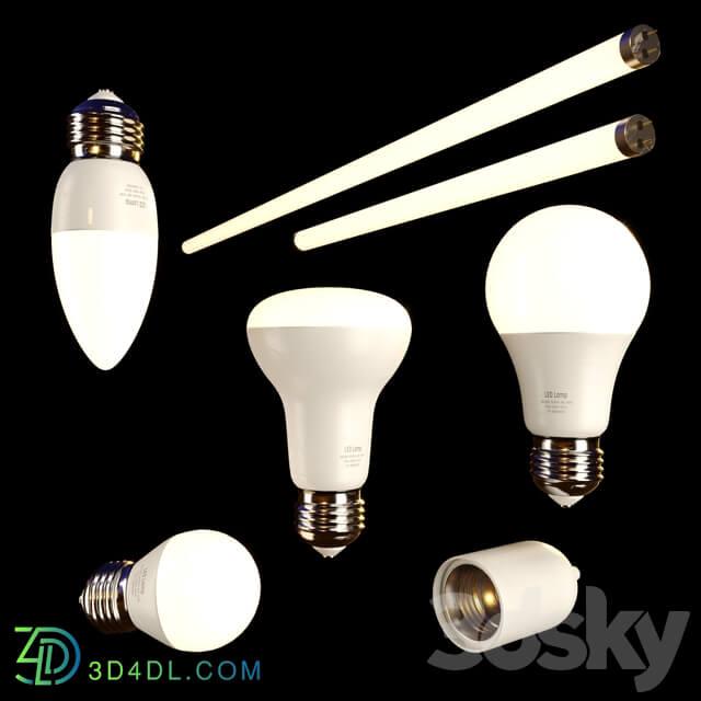 Technical lighting Led Lamps Set