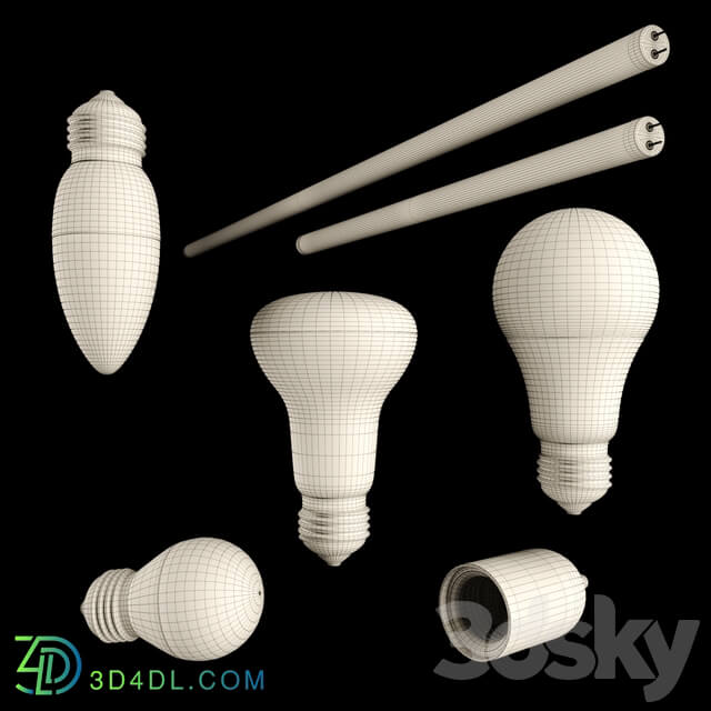 Technical lighting Led Lamps Set