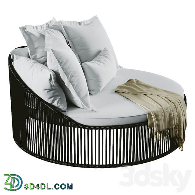 Other soft seating Chaise daybed tropical