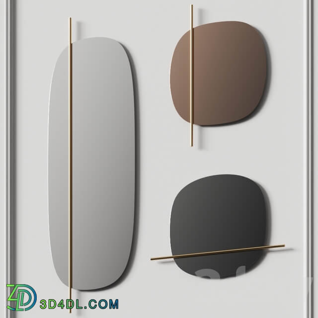 Calligaris Vanity Wall Mirrors 3D Models