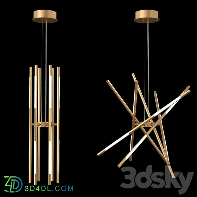 Nova Luce Raccio Pendant light 3D Models