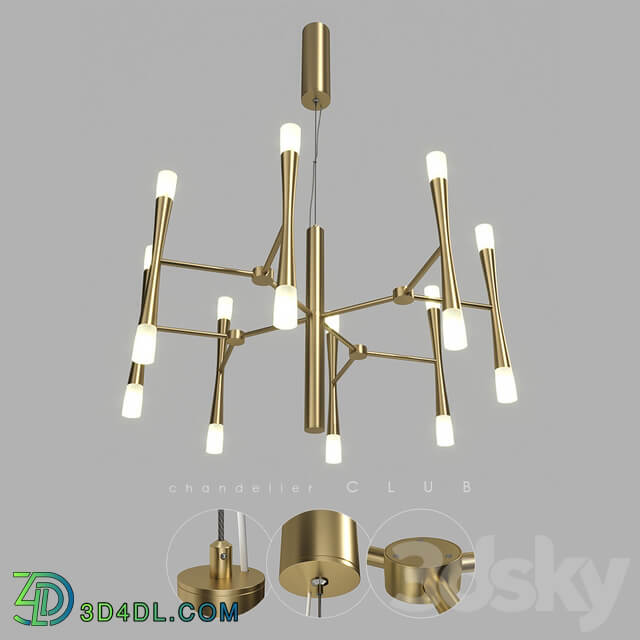 Lampatron Сlub Pendant light 3D Models