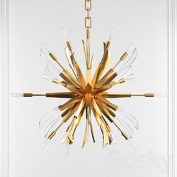 Vida 13 Light Sputnik Sphere Chandelier Pendant light 3D Models 