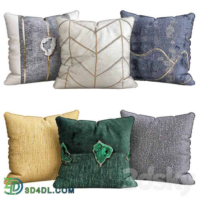 Pillows for sofa 6 pieces No. 146