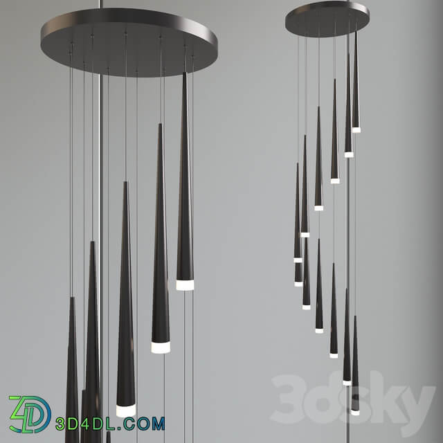 Ceiling chandelier 026 Pendant light 3D Models