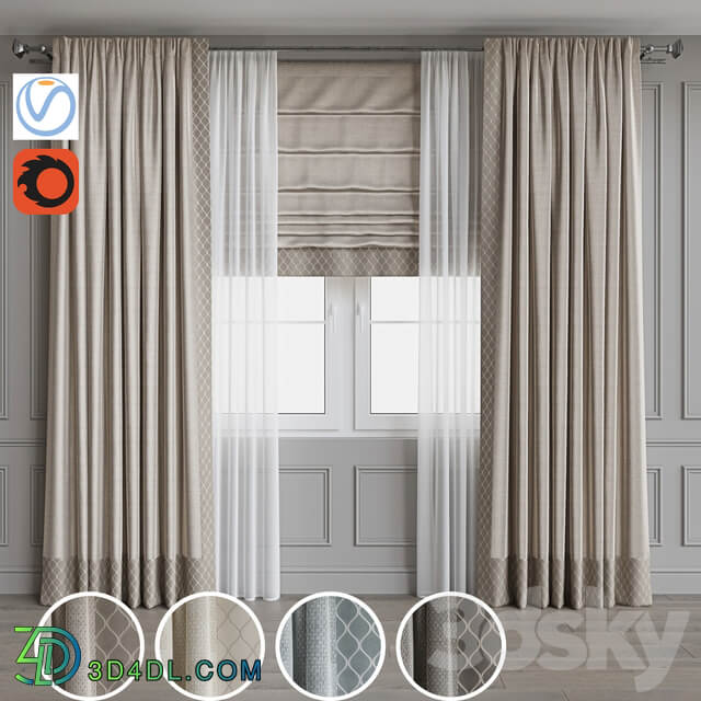 Set of curtains 62